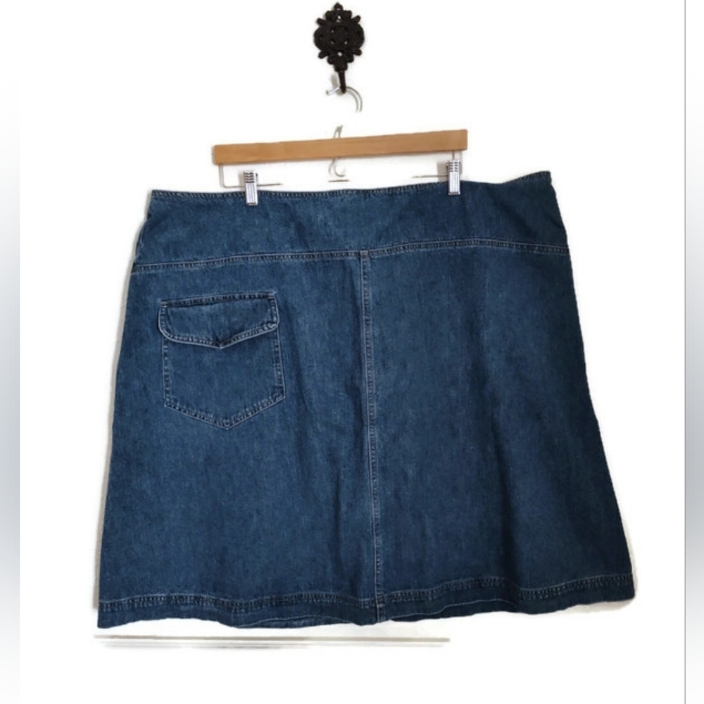 C.J Banks Fun Denim Plus Size 24 Skirt Great Condition!